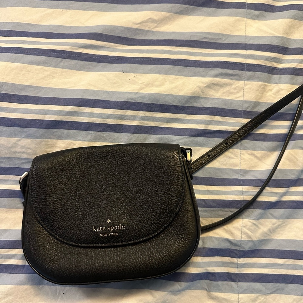 Kate Spade Black Crossbody Bag with Adjustable Strap